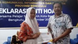 Bang Usin Gelar Deklarasi Anti Hoax Siswa Sma/Smk Se-Kota Bengkulu