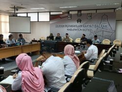 Kolaborasi Dengan Gannas, Dprd Kabupaten Blitar Gelar Hearing Bersama