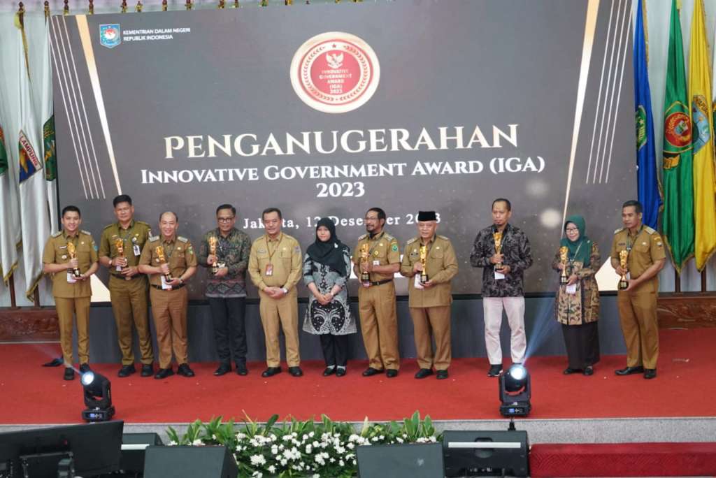 Pemkab Malang Raih Penghargaan Inovatif, Kabupaten Sangat Inovatif Di Iga 2023