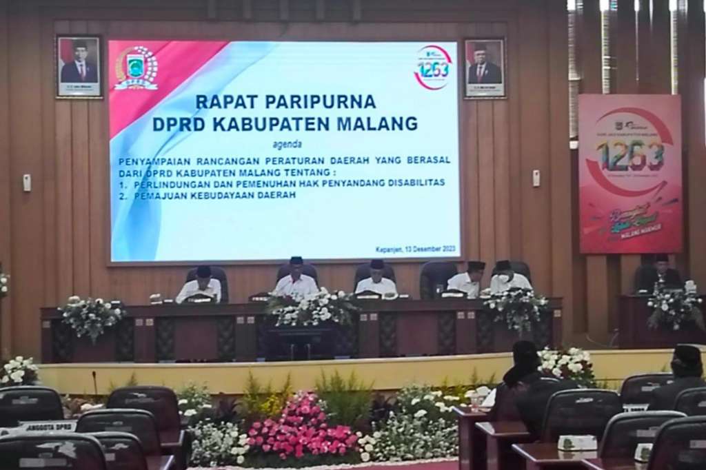 Dprd Kabupaten Malang Bahas Raperda Perlindungan Disabilitas Dan Pemajuan Kebudayaan