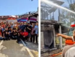 Rumah Di Bengkulu Selatan Terbakar, Satgas Cepat Tanggap