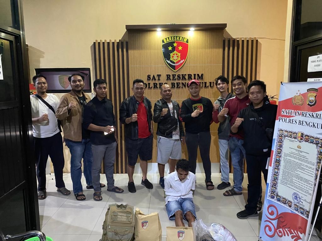 Curi Ratusan Gram Emas, Pelaku Tertangkap Di Kota Bengkulu