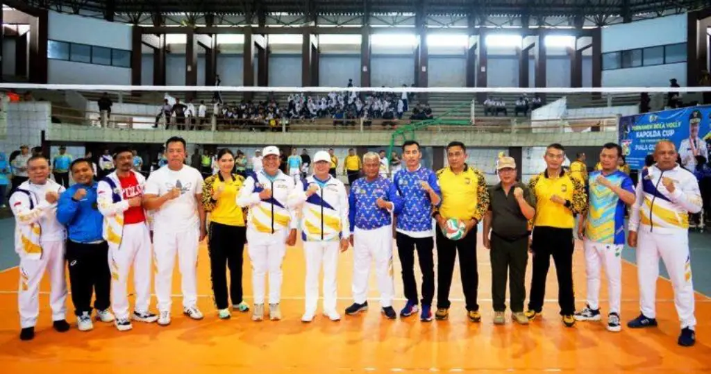 Suharto Apresiasi Turnamen Bola Volly Kapolda Cup Tahun 2023