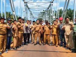 Jembatan Penghubung Desa Lubuk Sanai Ke Desa Rawa Bangun Mukomuko Selesai Diperbaiki