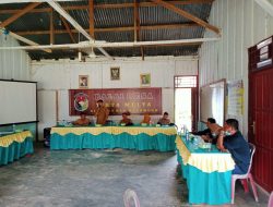 Desa Tirta Mulya Mukomuko Mengadakan Monitoring Dana Desa