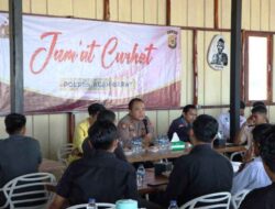 Jumat Curhat, Wakapolres Aceh Barat Tampung Aspirasi Mahasiswa Dan Pemuda