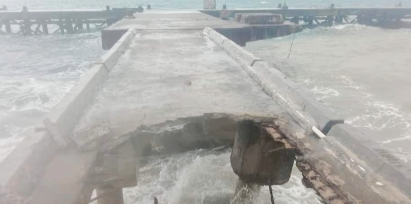 Pelabuhan Pekajang Rusak Berat, Pemdes Minta Pemerintah Segera Perbaiki